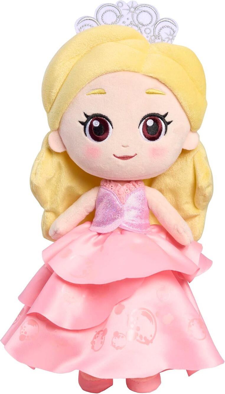 Wicked Movie Glinda Plush Doll 14" Just Play Amazon Exclusive Pink Dress NWT